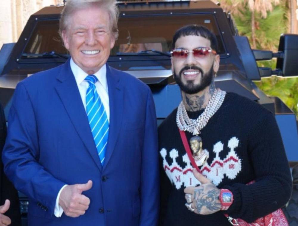 Video: El encuentro de Donald Trump y Anuel AA en la residencia del expresidente de Mar-a-Lago en Florida