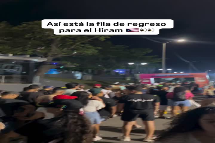 Video: Así están las filas para regresar de las Sanse 2026