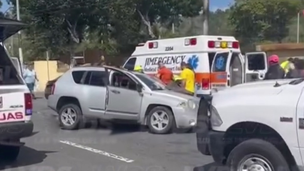 Video: Grave accidente en la carretera #156 de Caguas a Aguas Buenas, antes del Jardín Botánico