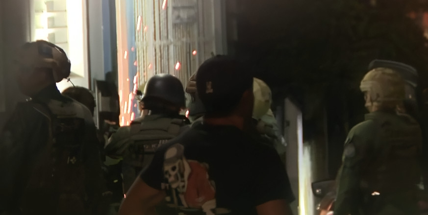 Video: Allanamiento por armas y drogas en Santurce