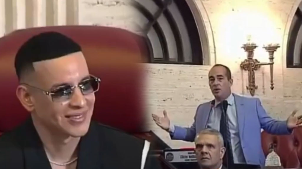 Video: Eliezer se vacila a George Navarra durante homenaje a Daddy Yankee