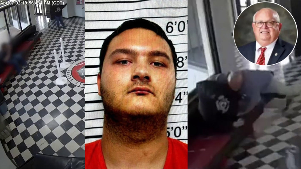 Video: Director de escuela evita que un alumno comenzara un Tiroteo