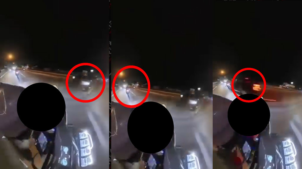 Video: Conductor de Motora capta momento en que vehículo en contra del tránsito impacta motorista en la carretera número uno de Caguas