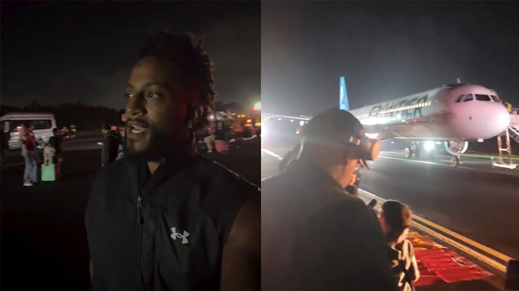 Video:Pasajeros relatan tremendo susto en vuelo de Frontier "gritos, gente rezando"