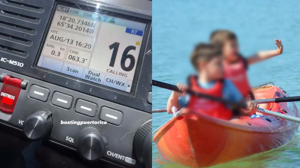 Video: Buscan menores desaparecidos en un kayak en Cabo Rojo