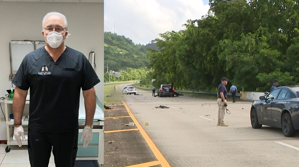 Video: Identifican a neumólogo muerto tras accidente con ganado en expreso de Humacao