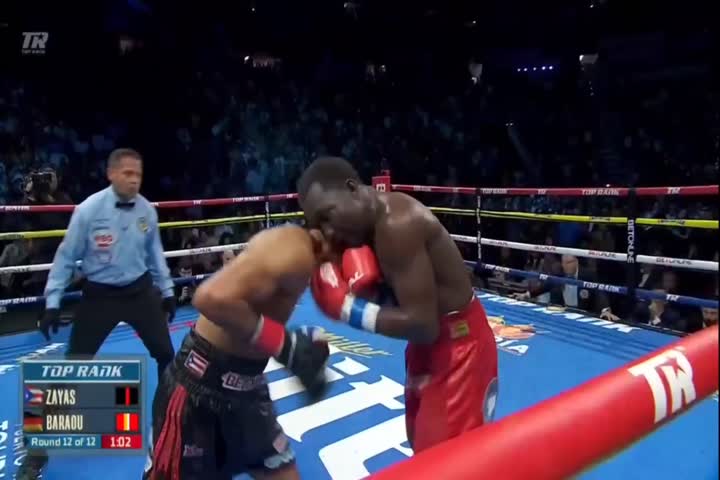 Video: Xander Zayas unifica los títulos mundiales OMB y AMB ante Abass Baraou