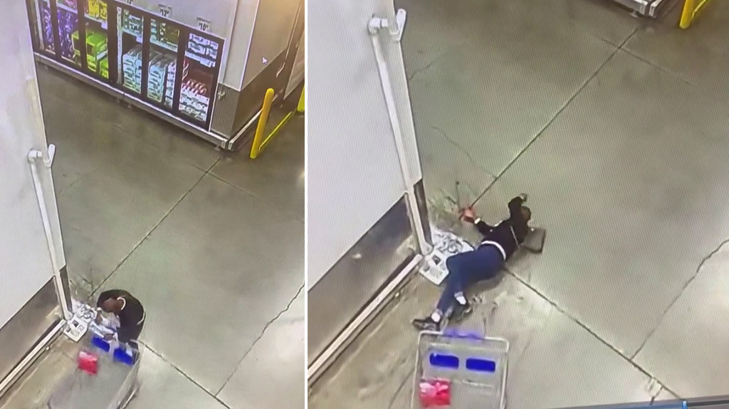 Video: El pana hizo un "Drama" en una tienda Sams Club, para demandar, las cámaras lo grabaron todo