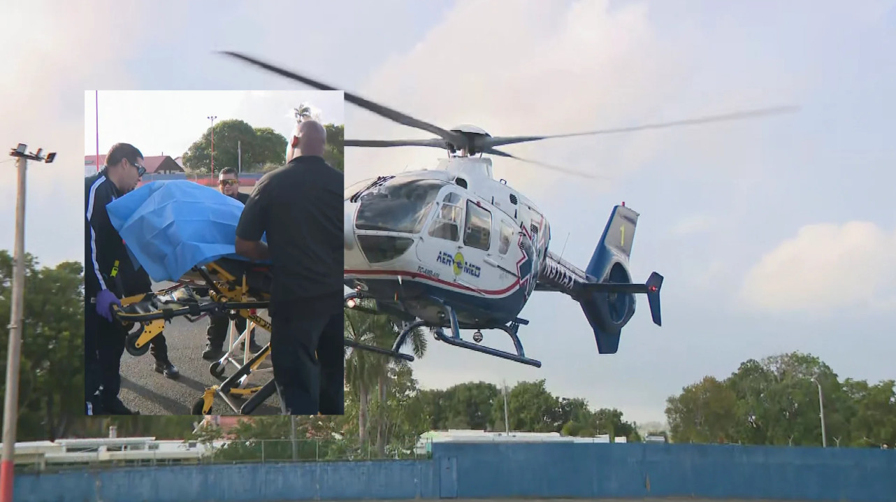 Video:Tirotean a hombre en Fajardo y lo transportan de emergencia en ambulancia aérea