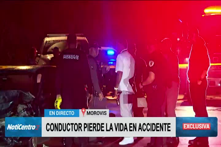 Video de escena donde Joven conductor muere en accidente de tránsito en Morovis
