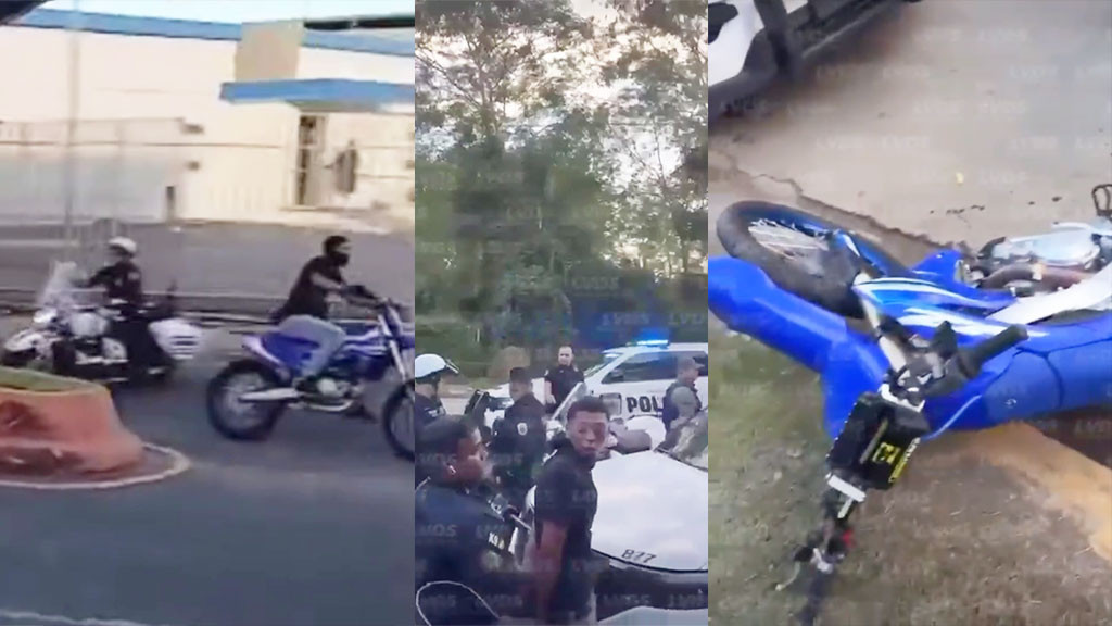 Video: Pensó que se le podía ir a la fuga a los municipales de Carolina y miren como terminó