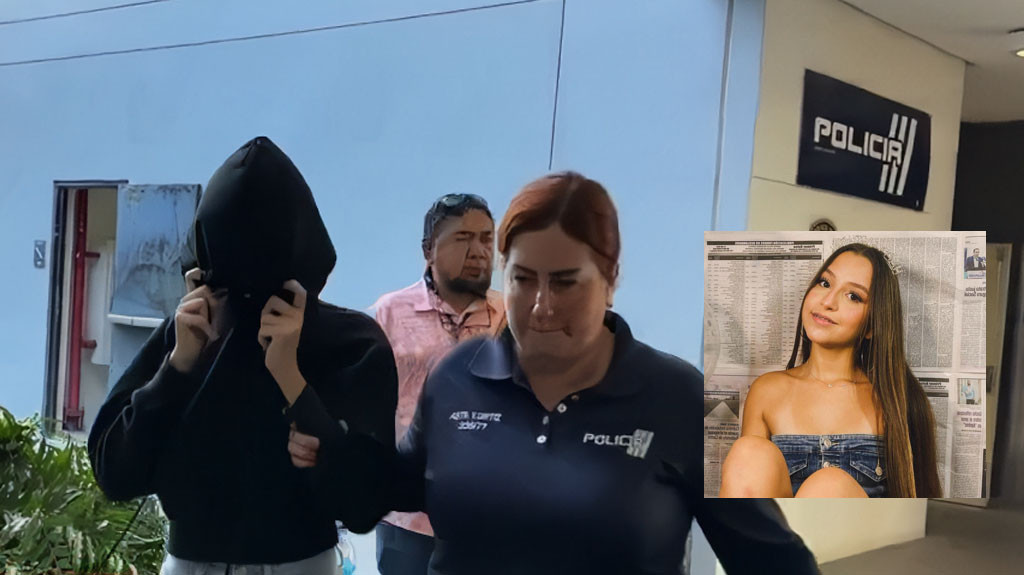 Video: Sospechosa de asesinar a Gabriela Nicole acude a la Comandancia de Aibonito