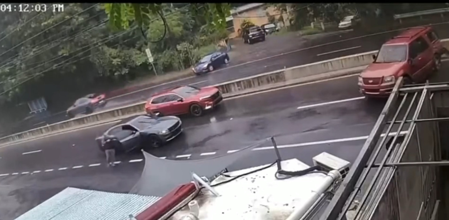 Video: Publican video de la persecución del "Guapito" que llegó al cuartel de Corozal diciendo que tumbó unas palmas