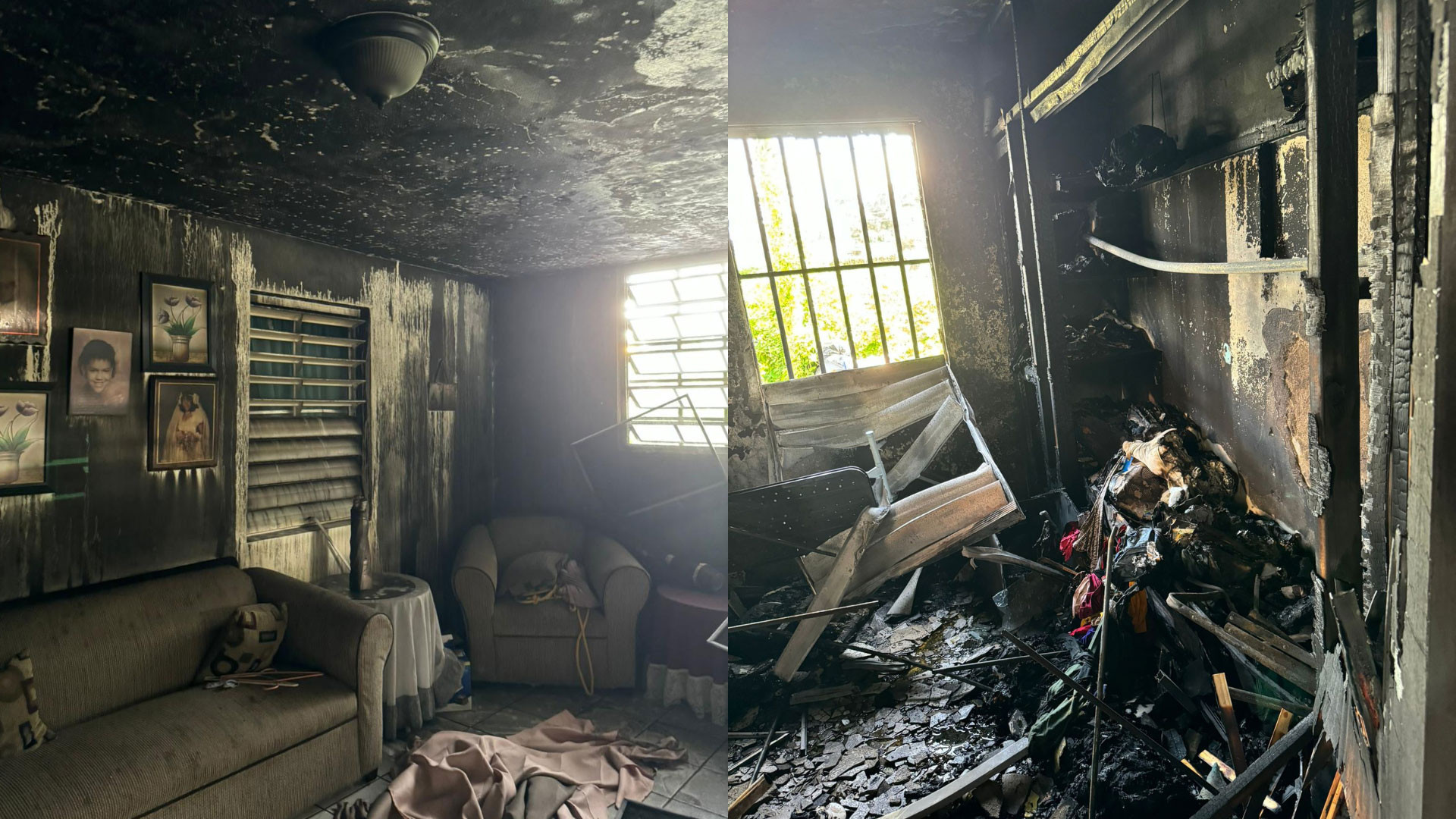 Video: Familia pide ayuda para rehabilitar su hogar tras perderlo todo en incendio