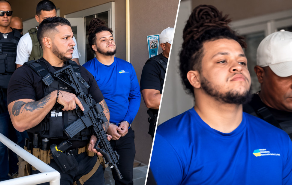 Video: Arrestan a joven de 22 años señalado como presunto líder de organización criminal en residencial Ernesto Ramos Antonini en San Juan