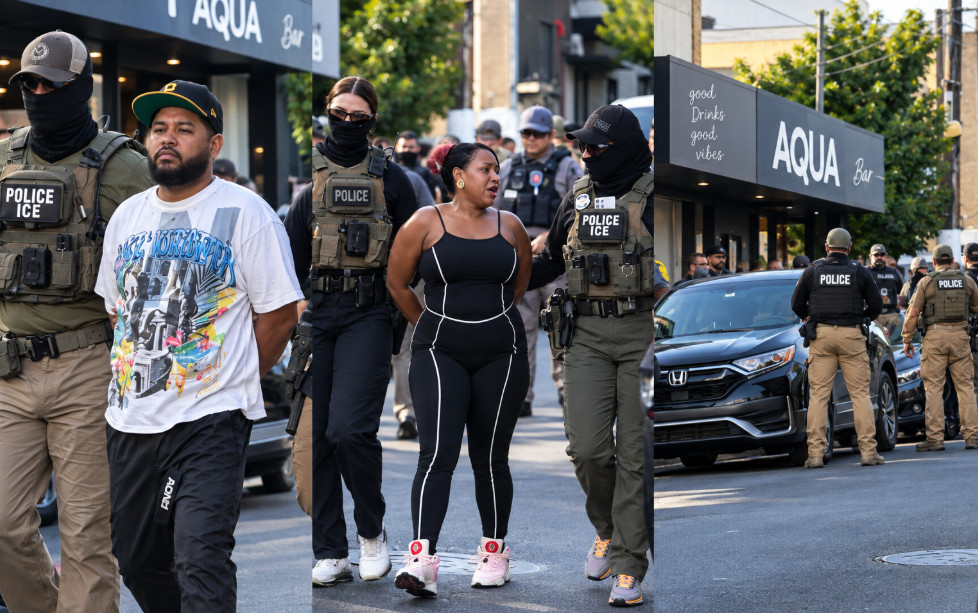Video: Federales y policías intervienen negocio que ha dado "mucho problema" en San Juan