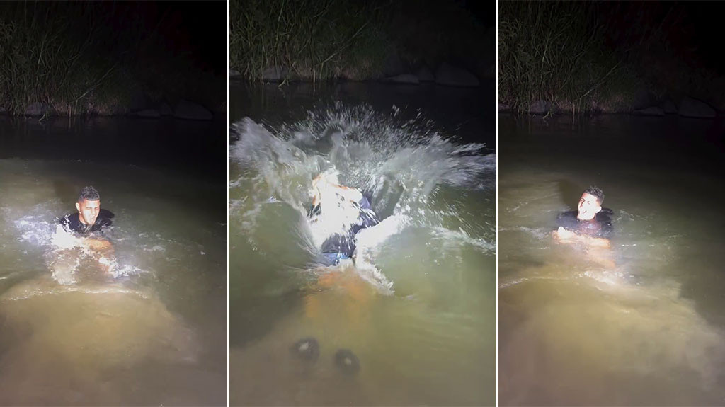 Video: Gongo buscaba caimanes en rio de Cayey, pero se encontró con una gran sorpresa