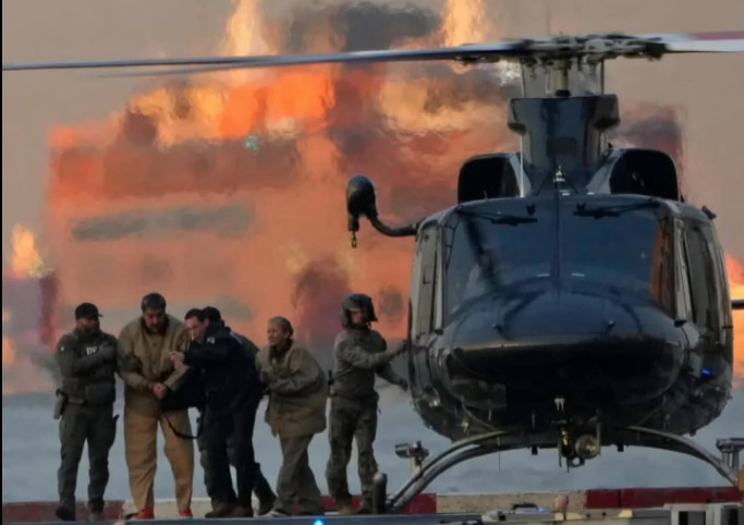 Video: Nicolás Maduro es trasladado a corte en Nueva York