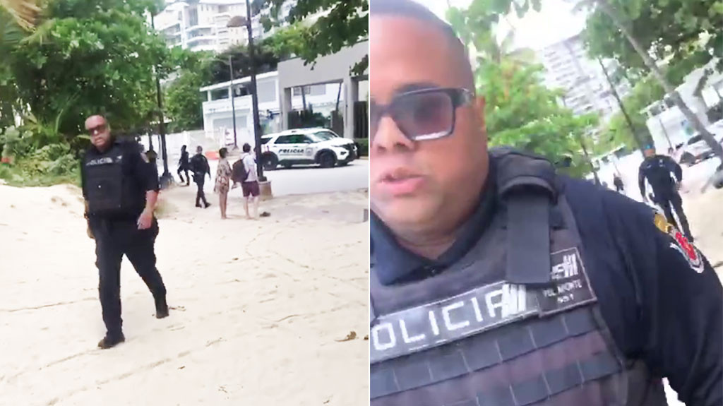 Video: Prende su celular para Intentar evitar su arresto en Carolina