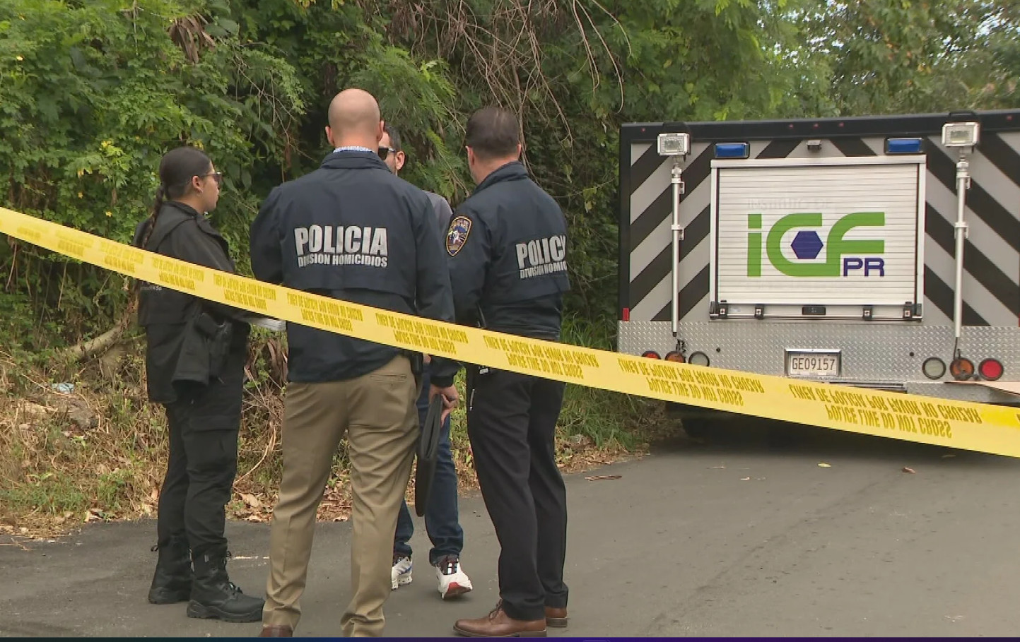 Video: "Bastante dinero" en escena en la que fueron asesinados dos hombres en Canóvanas