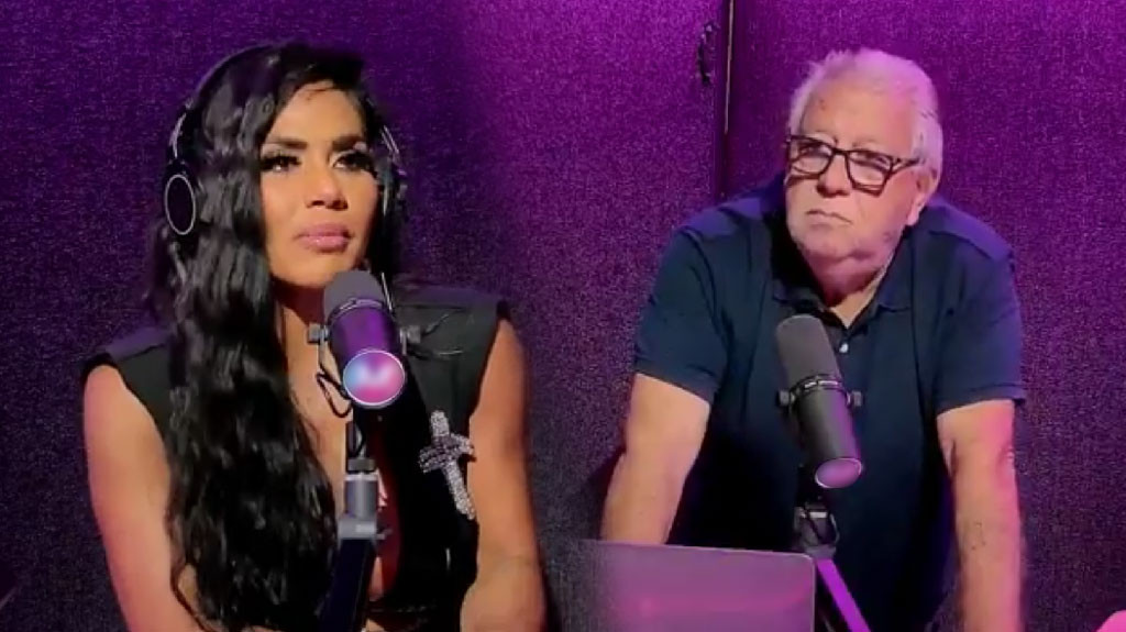 Video: Maripily le dice ”Cabr@$” al periodista Carlos Webber tras éste preguntarle sobre Anaudi