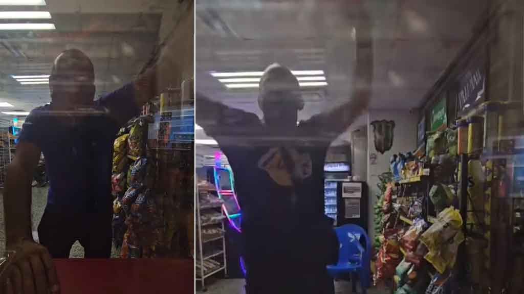 Video: Cajera de Gasolinera en PR no se la deja montar de un cliente malcriado