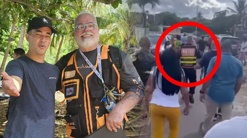 📹 CONFRONTACIÓN: Residentes Loíza BOTAN a periodista de izquierda "como bolsa de basura" - VIDEO