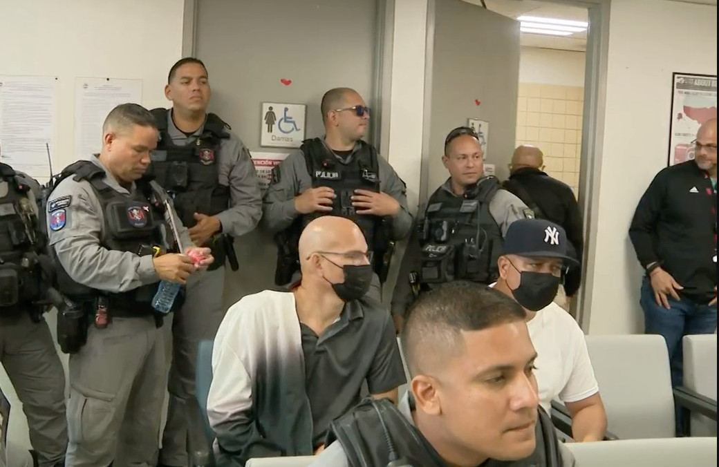 Video: Compañeros donan sangre para agente herido de choque en Caguas