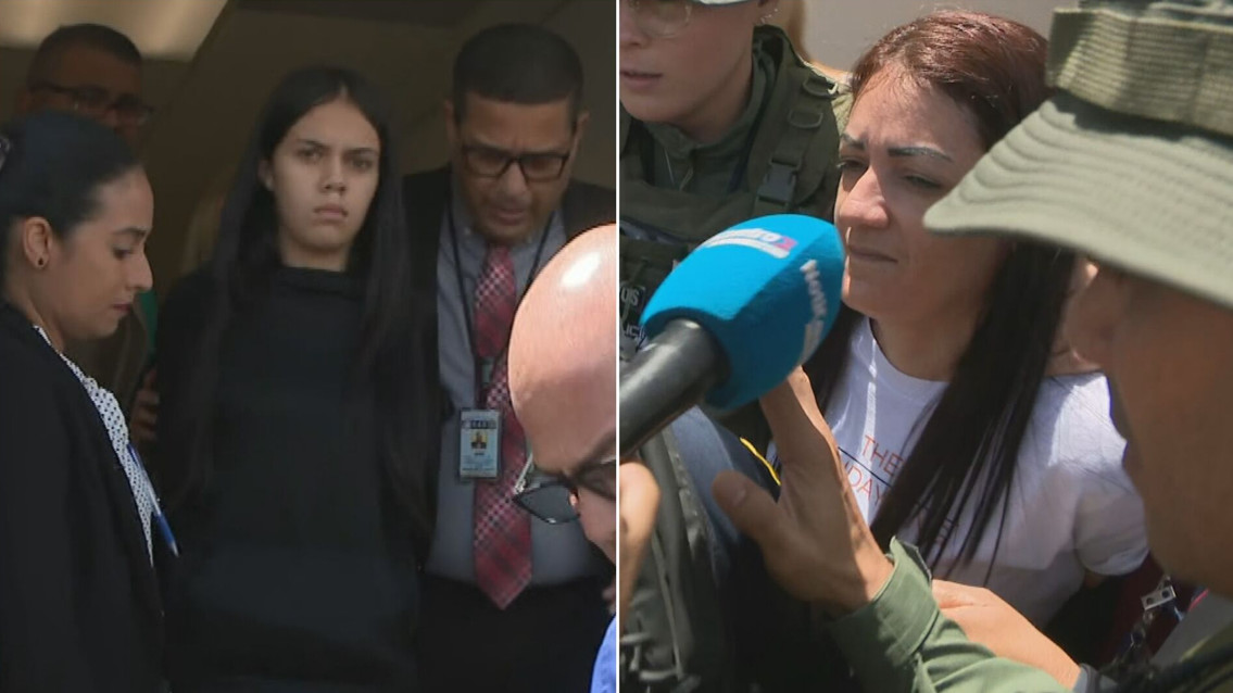 Video: Les gritan "asesinas" a madre e hija acusadas por crimen de Gabriela Nicole