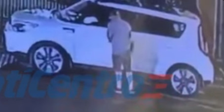 Video: Vean cómo se roban la guagua que intentó atropellar a policías en Bayamón