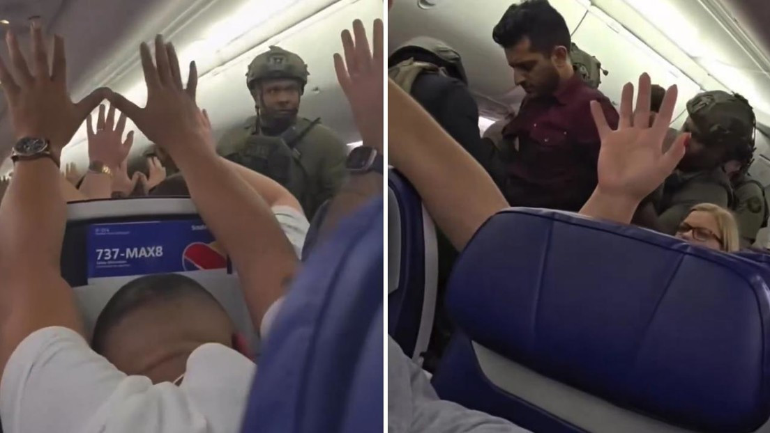 Video: Desvían vuelo hacia Atlanta por alerta de seguridad y FBI remueve a pasajero