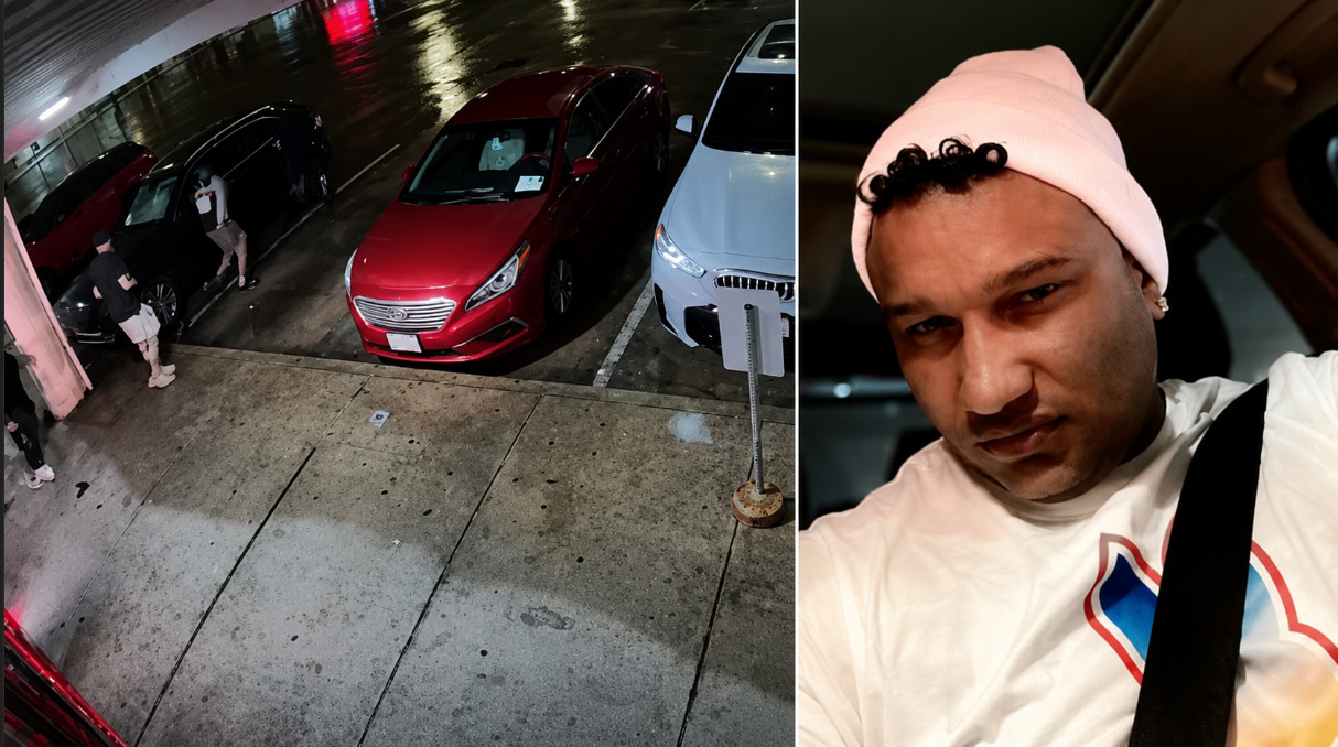 Video: Cámaras de seguridad captan el momento en que dejan "pegado" a un cubano en Texas, presuntamente vinculado a la Banda de los 300