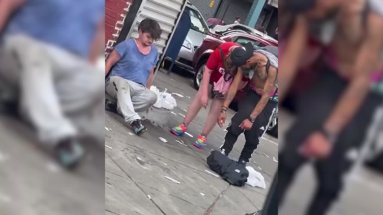 Video: Muertos vivientes a causa del fentanilo por las calles de Filadelfia