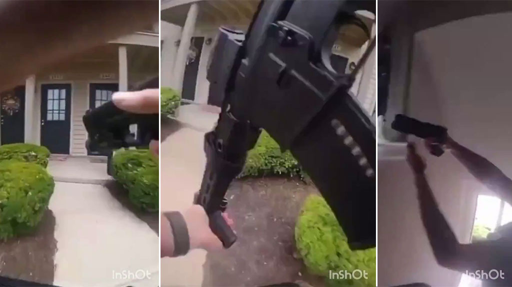 Video: Hombre en Indianápolis se Refugia en Vivienda y Toma a Mujer como Rehén con Cuchillo