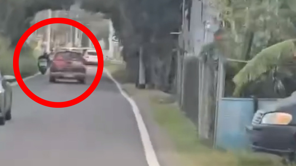 Video: En video conductor errático causa accidente en Lajas