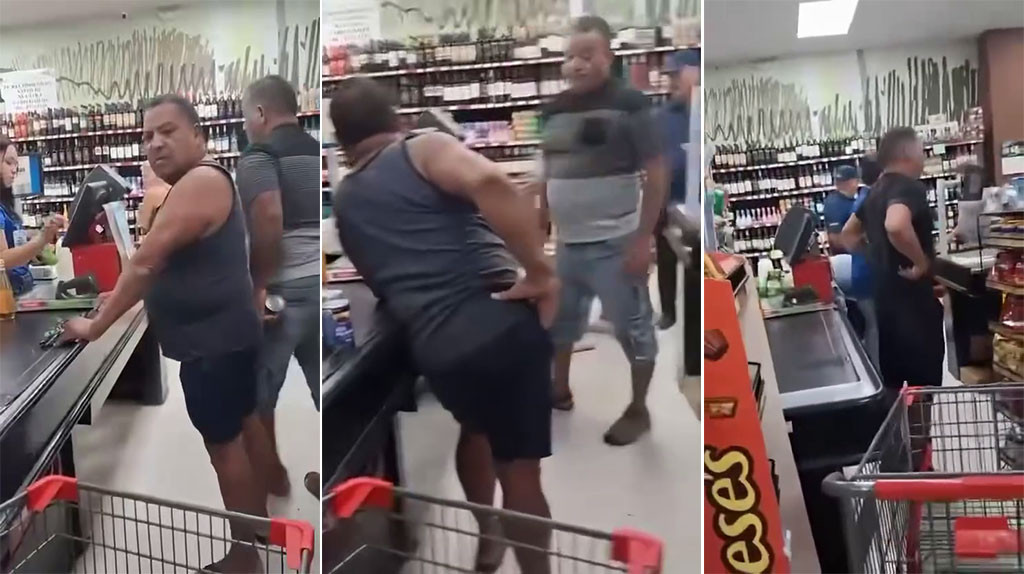 Video en PR:"Borracho" en supermercado coge par de galletas por listo