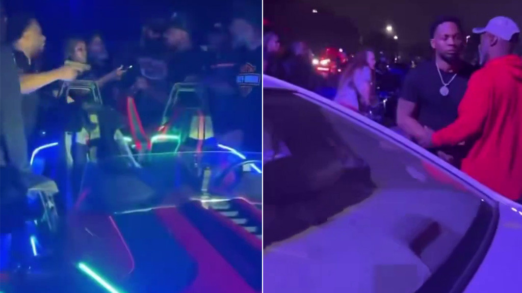 Video: Captado en video: Discusión termina en tiroteo frente a TGI Fridays, una mujer muere y dos transeúntes resultan heridos