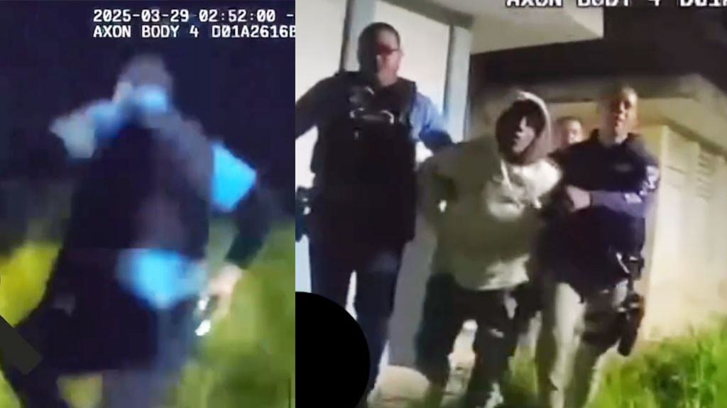 Publican video de BodyCam de un policía durante persecución que termino en caserío de San Juan