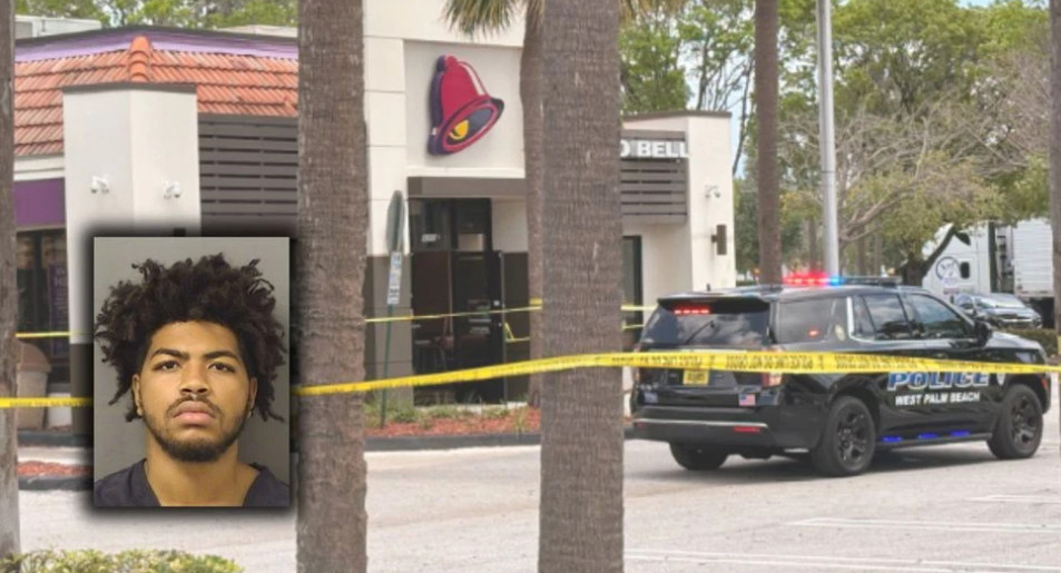Video: Empleado de Taco Bell saca una pistola en medio de discusión por un refresco, el incidente deja a dos mujeres heridas