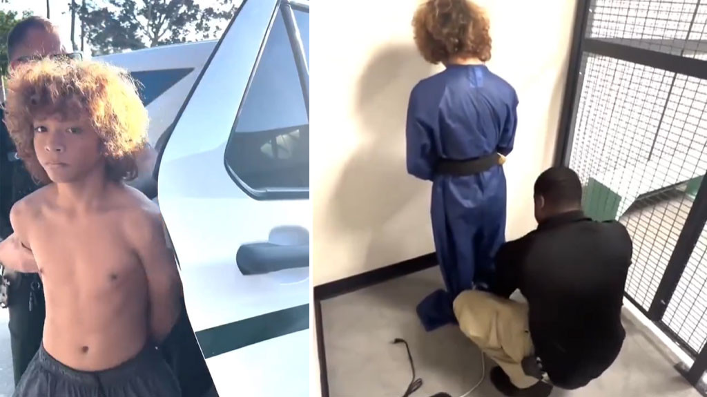 VIDEO: Estudiante de 13 años arrestado por enviar un video donde aparece cargando un arma con una letra de rap sobre asesinatos en Florida