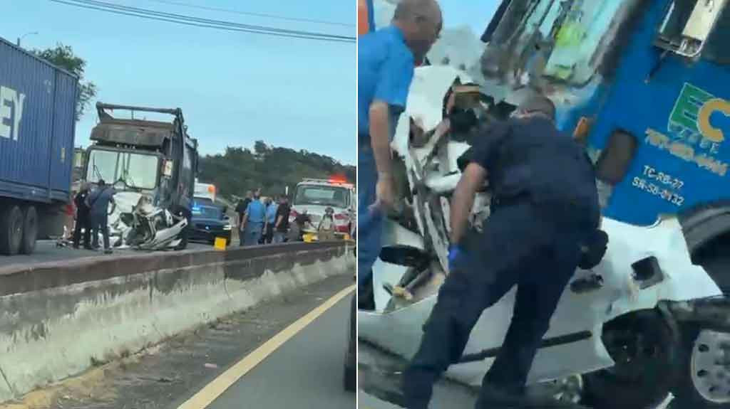 Publican videos de cómo quedó el auto en el accidente fatal de Quebradillas
