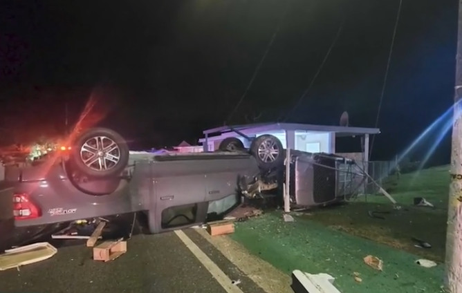 Video: Muere motociclista tras accidente en Aguadilla