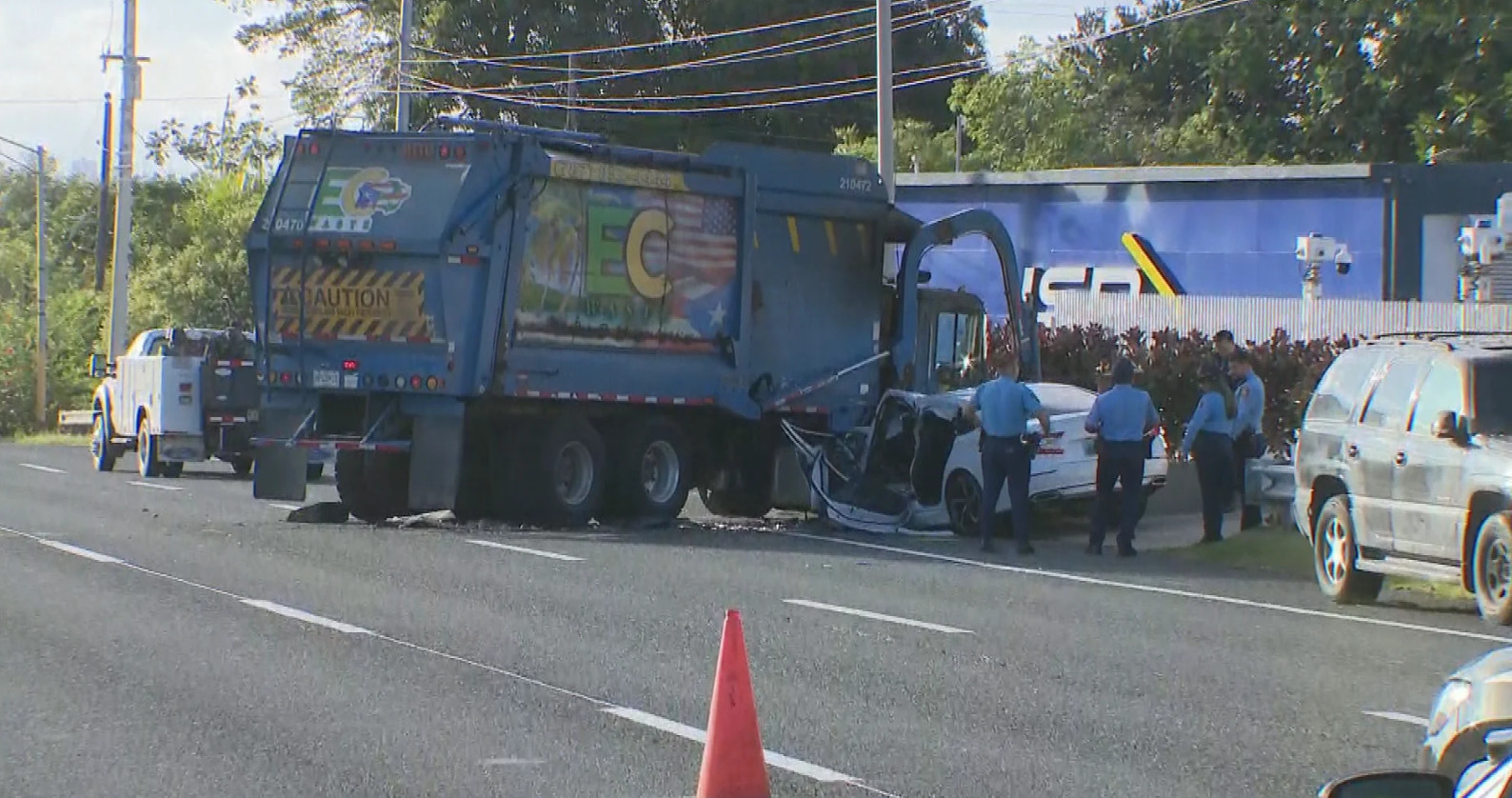 Video:Hombre muere por accidente con camión de basura en Bayamón