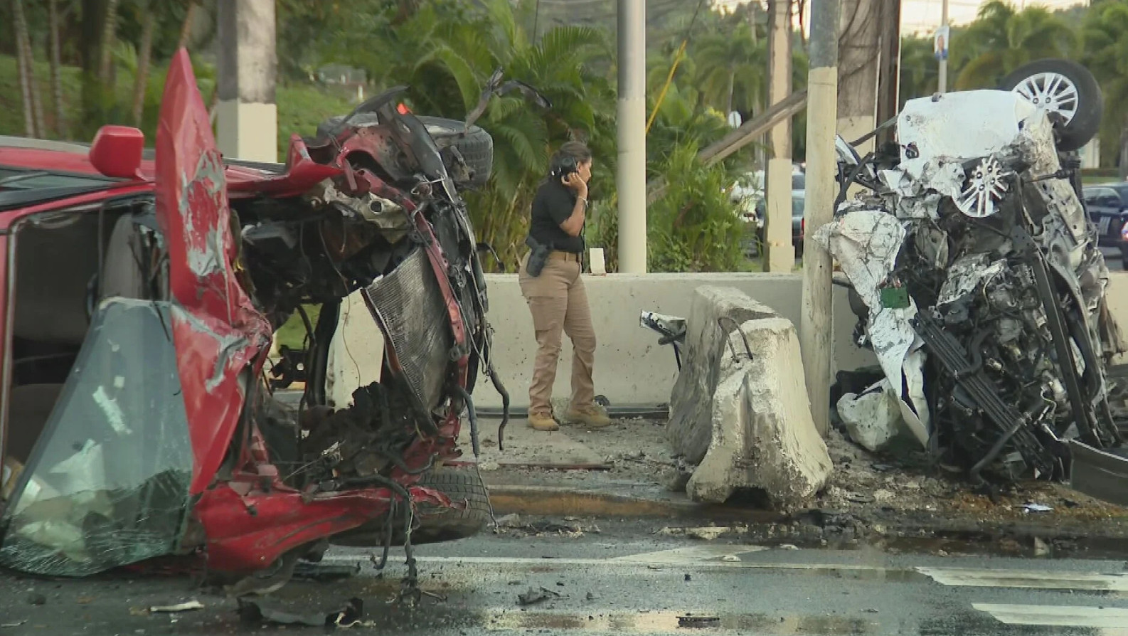 Video:Identifican a uno de tres fallecidos en accidente en Bayamón