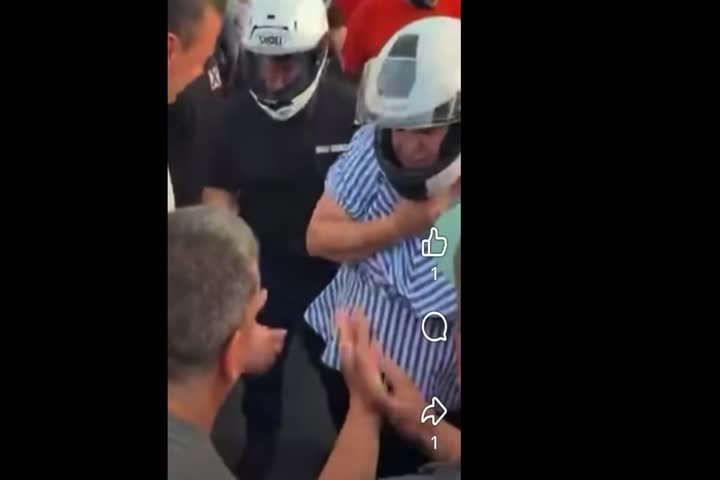 Video: Gobernadora se cae de la motora llegando a Cataño