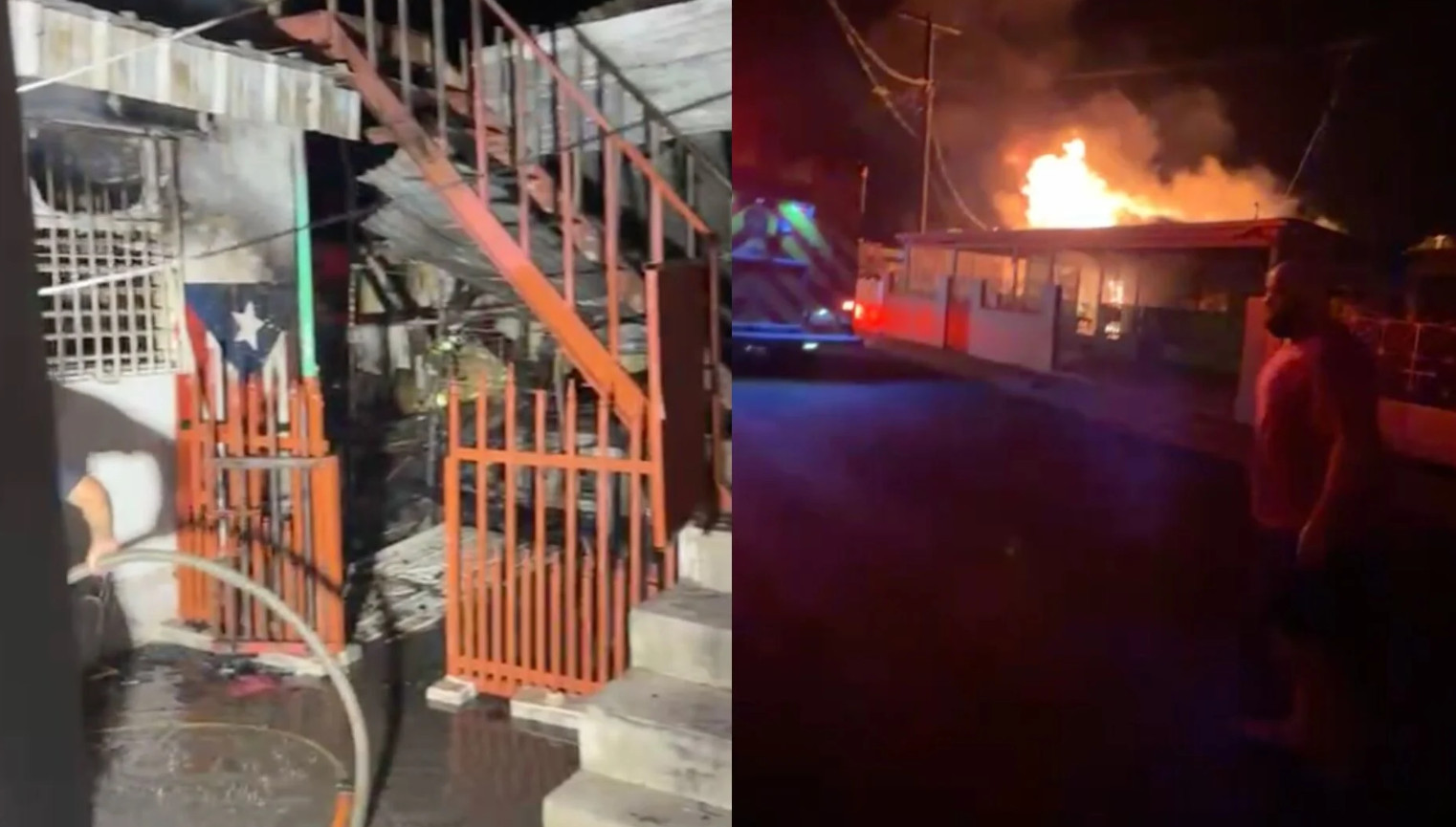 Video: Reportan fuego en residencia de Ponce tras presunto intento de prender generador