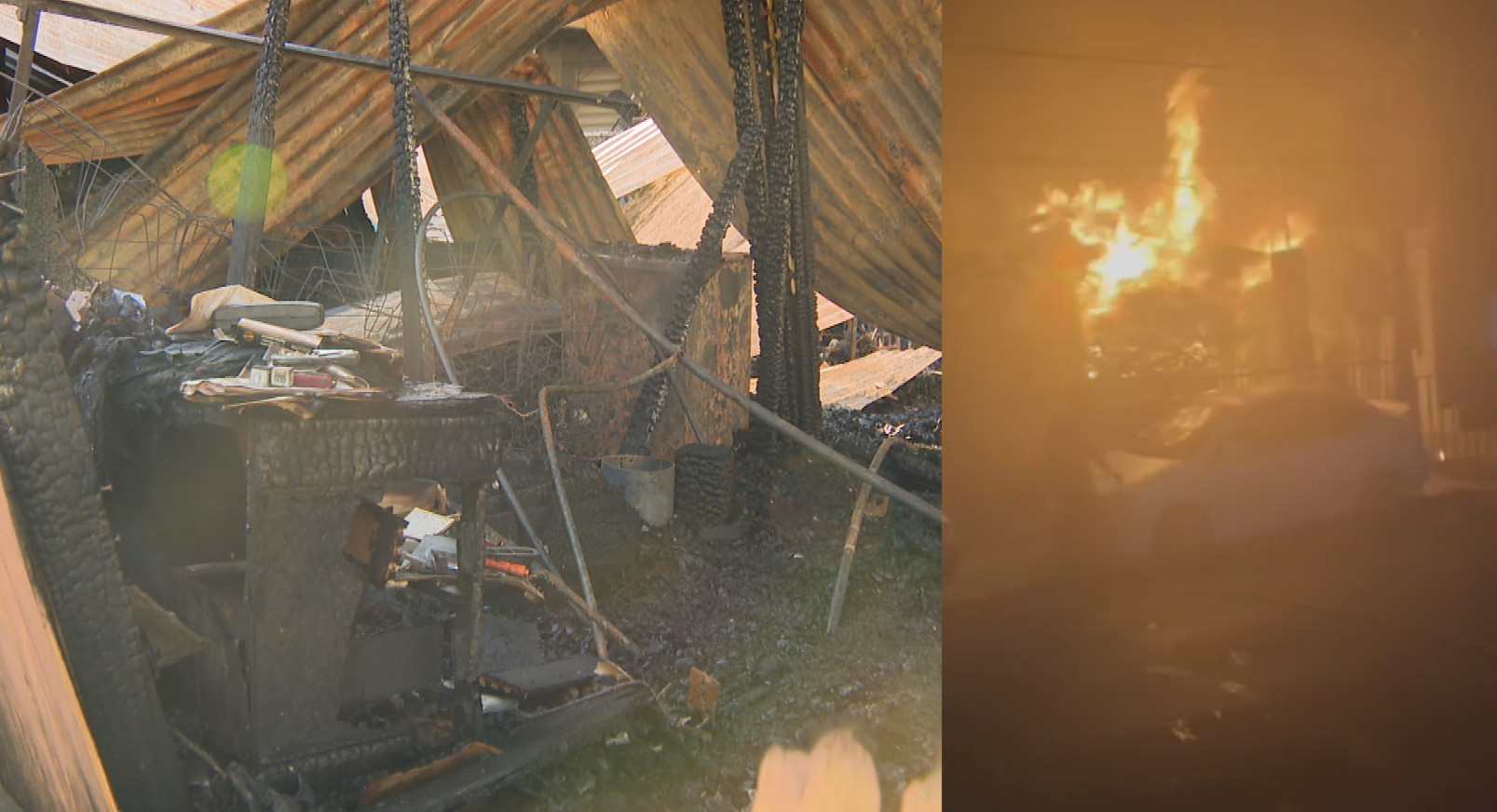 Video:Vecinos intentaron salvar a septuagenario que murió durante incendio en su hogar en Villa Palmeras