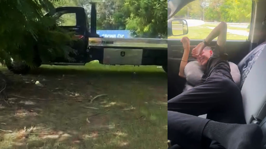 Video: Cuando eres gruero y te “echas un sueñito” en el expreso Las Américas