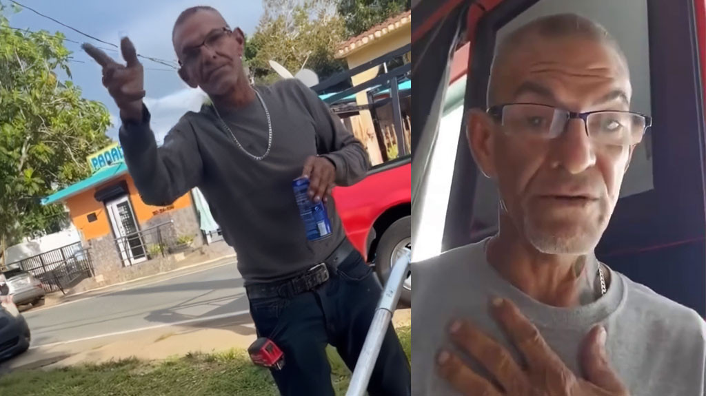 Video: Hombre que insultó a comerciante en Arecibo e impedía que montara su carro de Hot Dog publica video pidiendo perdón