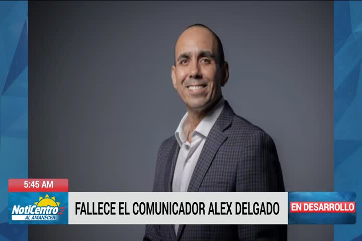 Video: Fallece el comunicador y exdirector de Noticias, Alex Delgado